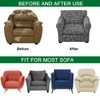 CRFATOP 2 Piece Chair Covers Stretch Sofa Covers Couch Slipcovers