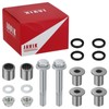 JAVIK Front Upper A Arm Bushing Seal Kit w/Bolt Compatible