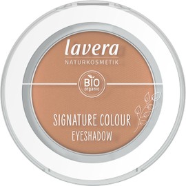 lavera Signature Colour Eyeshadow -Soft Sienna 04 - intensive Farbabgabe - extra langer Halt - mühelos verblendbar - vegan - Naturkosmetik - 2g