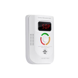 KIMROG Carbon Monoxide Detector, Plug in CO Detector for Home Safety, Real-Time LED Digital Display, Fast Alarm at Threshold
