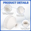 Duct Reducer 6"to2" PVC Round Duct Adapter Connector Fits DWV