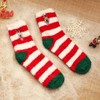 CLOOOUDS Women Christmas Fuzzy Socks Fluffy Socks Winter Warm Cozy