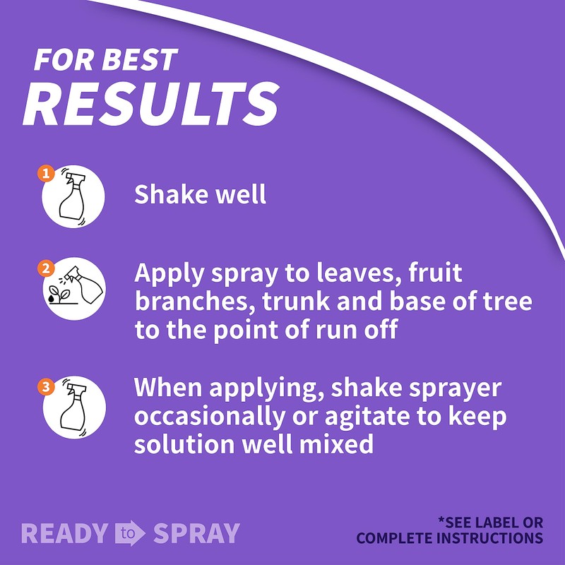 Bonide Fruit Tree & Plant Guard, 16 oz Ready-to-Spray Insect