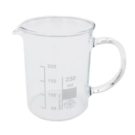 3-6008-01 Glass Hand Beaker 8.5 fl oz (250 ml)