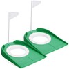 Toddmomy 2pcs Golf Putting Cup and Flag: Plastic Golf Practice
