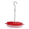Hex Hummingbird Feeder Horizontal Hanging Bird Feeding Tray for Garden