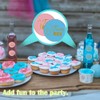 80 Pieces Gender Reveal Stickers, Reveal Boy or Girl Gender