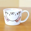 Children's Tableware Set, Ceramic, Made in Japan, Girls, 3-piece Set,