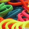 Fujiyama Ribbon Fluorescent Color Thread 2.5M Long (#85 Fluorescent Green,