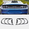 HAKA TOUGH Tail Light Lamp Cover Frame for Ford Mustang
