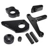 Bevinsee LS Power Steering Pump Alternator Low Mount Bracket Compatible