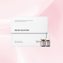 Eclat Dutin Relief Ampoule Solution P401 Remedy 1 box Trouble Acne Soothing Tiger Herb Millet Relief Ampoule 1 box + Samples All Line / 에끌라뒤땅 릴리프앰플 솔루션 P401 레메디 1box 트러블 여드름 진정 호랑이 약초 좁쌀 릴리프앰플 1box + 샘플 전라인