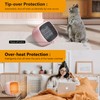 Portable Space Heater, YOUCIDI 1000W/800W Ceramic Electric Heater, Compact Small