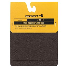 Carhartt Iron-On Repair Patch - One Size - Dark Brown