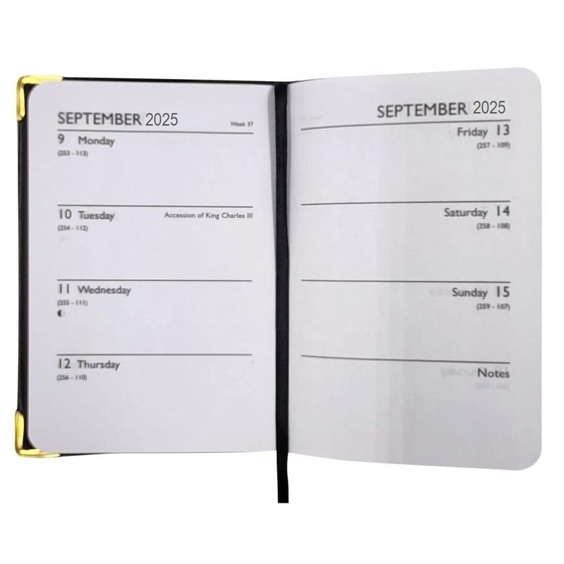 2025 POCKET DIARY - Week To A View - Soft