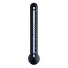 Thermometer for Indoor and Outdoor Use Analog Black (W x