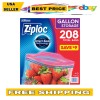 Ziploc Gallon Storage Bags with New Stay Open Design {208