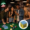 12 Pcs Snooker Chalk, Blue Pool Chalk Cubes 2.2 cm