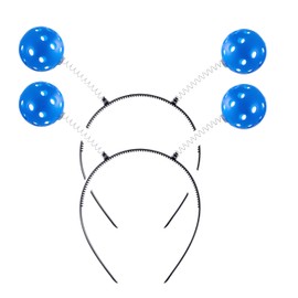 New valley warbler Pickleball Headbands for Pickleball Lovers, Pickleball Head Bopper, Party Supplies (Blue)