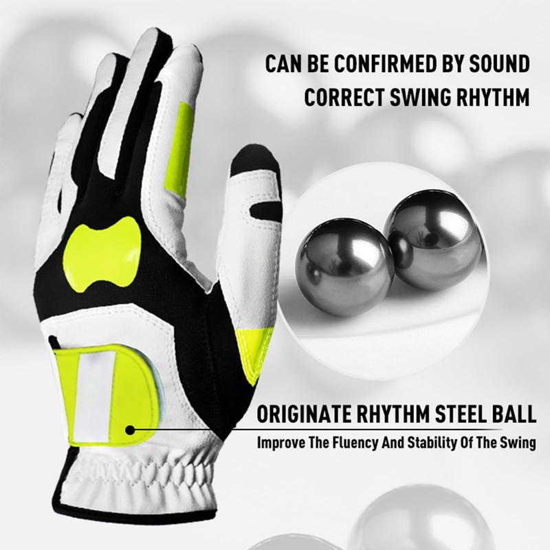 HPLSZCN Golf Gloves Men Golf Glove Left Handed Golfer Breathable