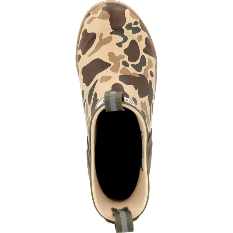 Xtratuf Little Kids Ankle Deck Boot, Duck Camo, Size 9(M)