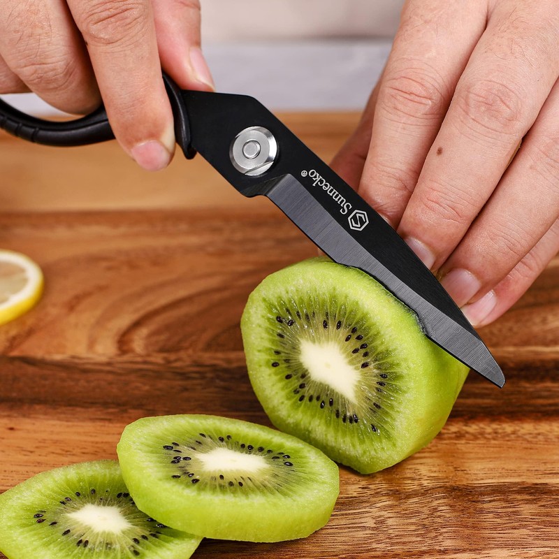 Sunnecko Kitchen Scissors, Cooking Scissors, Kitchen Shears, Detachable, Dishwasher Safe,