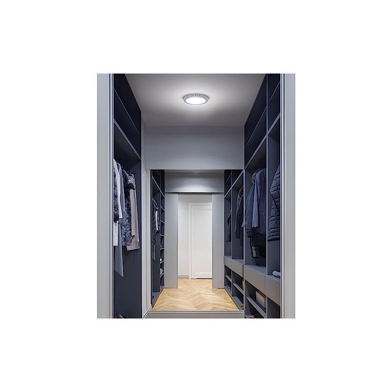 Volteck Lait PLA-217L, Luminario gris de LED 24 W redondo