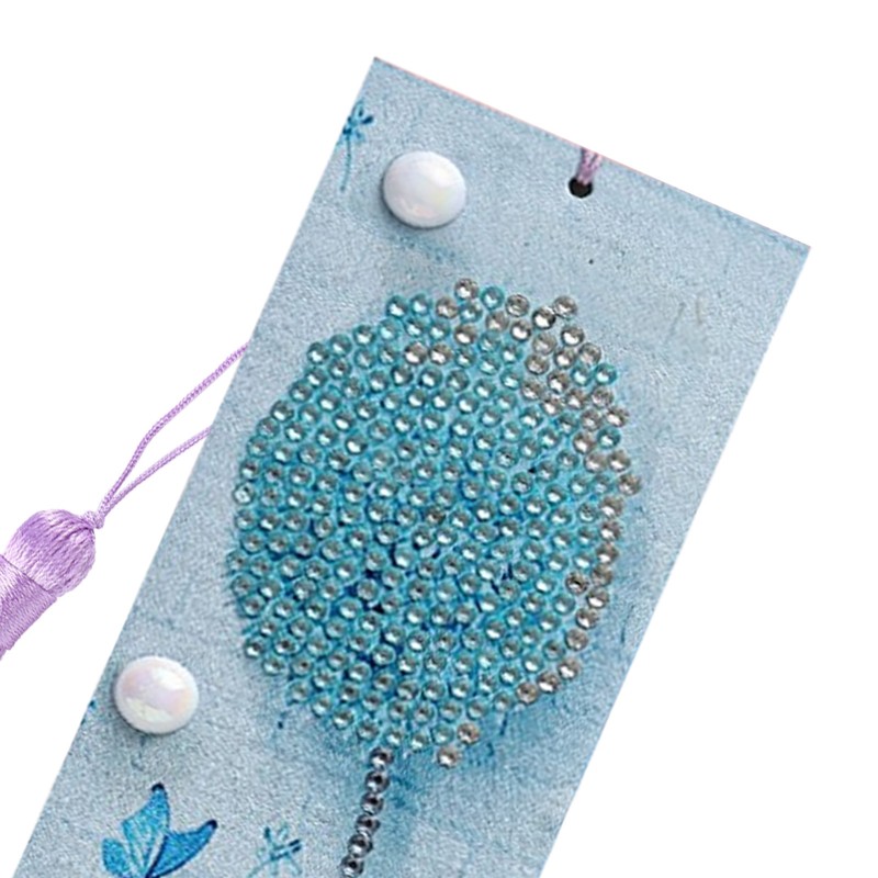 2 Sets Diamond Painting Kit 5D Students DIY Bookmark Dandelion