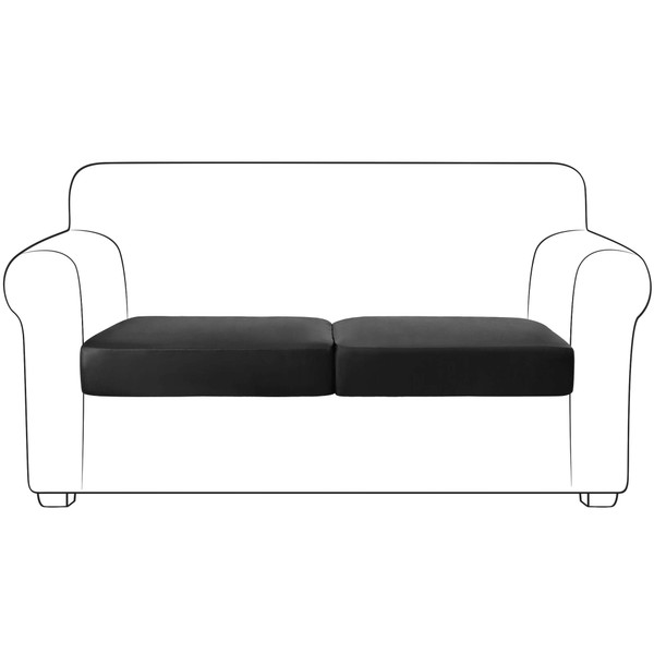 Yates Home PU Leather Couch Sofa Cushion Slipcover Water-Proof Elastic