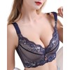 CHAOJIESI Sujetador push-up para mujer, talla grande, con aros, relleno