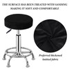 Marjoramy 2 Pcs Stool Covers Round,Bar Stool Seat Covers,Stool Cushions