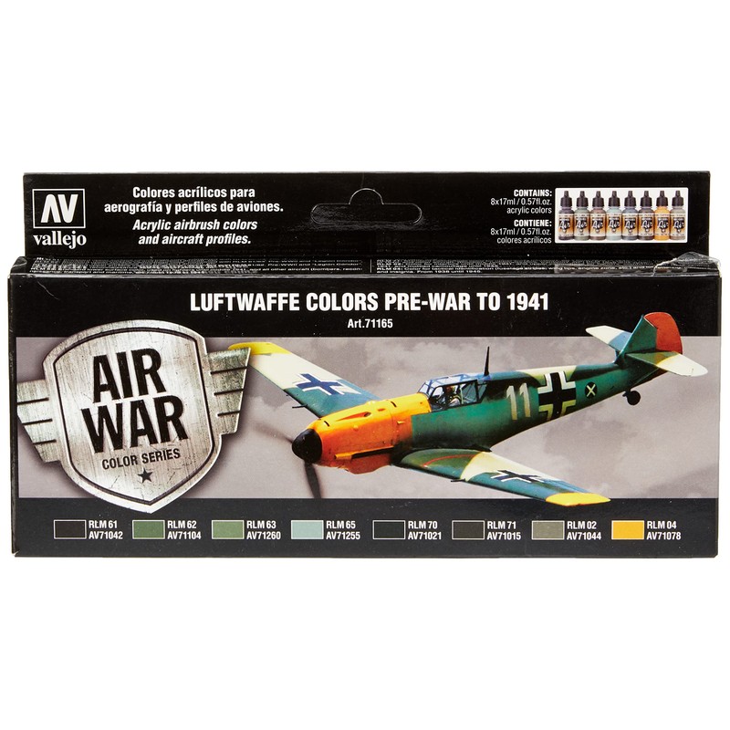 Vallejo Model Air Set - Luftwaffe Pre-War to 1941, 17