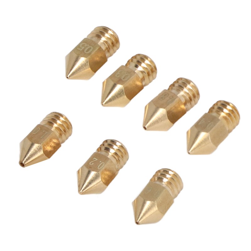 35 Pcs Set 3D Printer Nozzle Cleaning Kit MK8 Brass