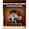 V8 Engine Building Set, Build Your Own Mini V8 Model