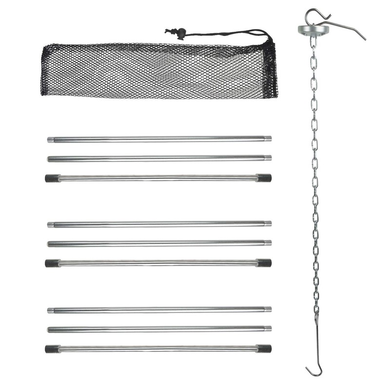 Lomo Cooking Tripod - Lightweight Aluminium Stand for Camping and