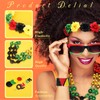 Jexine 7 Pieces Jamaica African Jewelry for Women, Rasta African