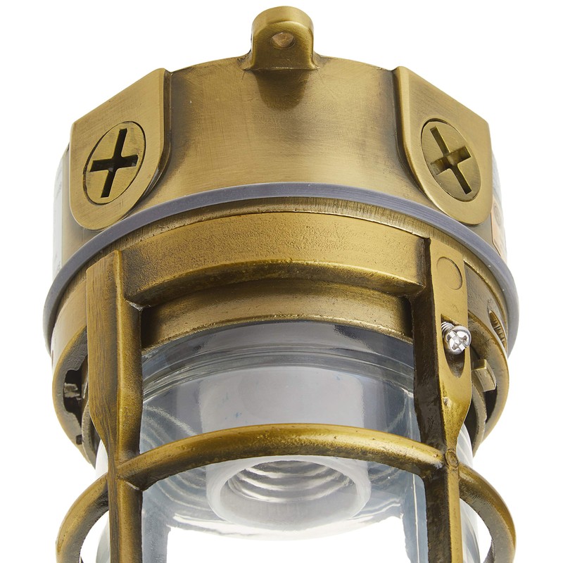 Woods L1706AB Vandal Resistant 150W Incandescent Security Light; Ceiling Mount;