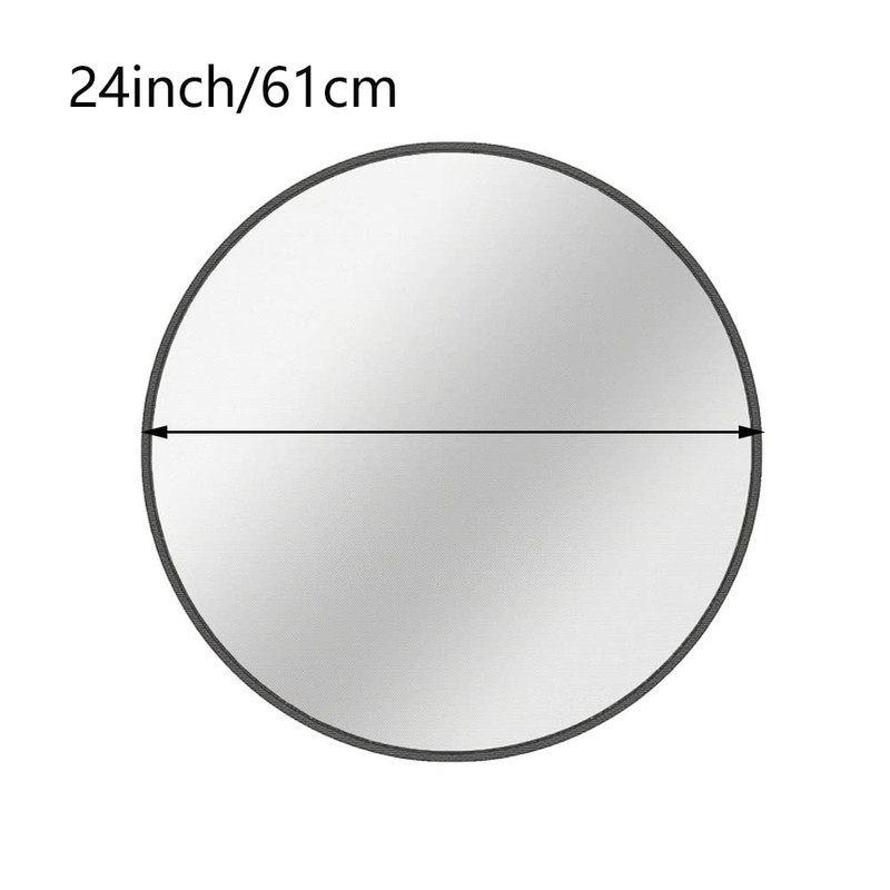 TopHomer Fire Pit Mat Large Round Gas BBQ Fireproof Mat