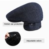 Comilaka Men's Flat Cap Barret Cap Gatsby Peaked Cap Adjustable