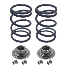 VCUJSUC 2pcs 26lb Valve Spring Retainers and Locks For Predator 212cc For Honda GX200 GX160 Clone Go Kart Mini Bike Racing Engine Springs Hemi