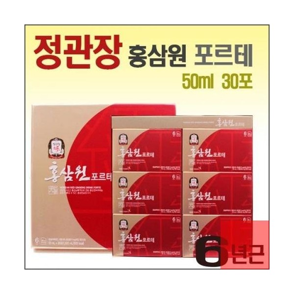 Forte red ginseng source 50mlx30 packets]/holiday gift set/gift set/gift/Ross Farm/Ham gift set/Cheongjeongwon / 포르테 홍삼원 50mlx30포]/명절선물세트/선물세트/선물/로스팜/햄선물세트/청정원