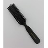 Hair Care Set Brush Natural Bristles Wooden Handle