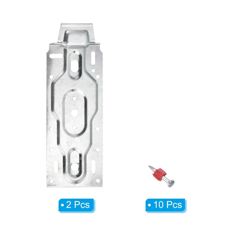 PATIKIL Air Conditioner Wall Mount Bracket, 1 Pair Indoor Internal