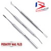 Black Files - Ingrown Toe Nail File & Lifter Kit