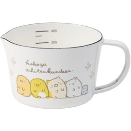 Hooro Sumikko Gurashi Enamel Measuring Cup, White, S SG-05