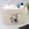 Large 'Sweetheart Rabbit' Canvas Organiser/Storage Bag (OR00033380)