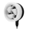 1/4 Inch Rotating Cleaning Brush, 360 Degree Fan Shaped Water