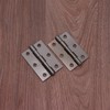 Infinity Decor 75mm (3Inch) Black Nickel Butt Hinges Pair –