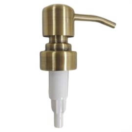 Metal Soap Dispenser Pump Head Replacement Pump for Your Soap or Lotion Dispenser, 304 Stainless Steel Replacement Pump for Liquid Hand Soap Dispensers(Bronze)