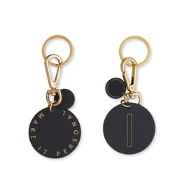 Design Letters Personal Key Ring & Bag Tag - Letter I